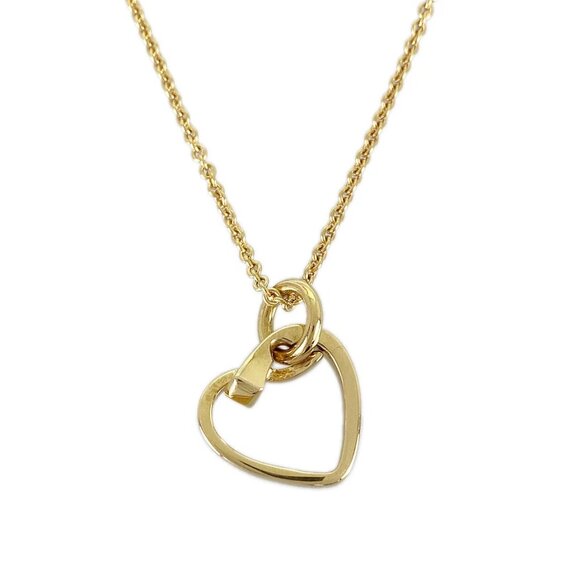 HERMES Chaine d'Ancre amulet heart Yellow gold Necklace - Picture 1 of 13